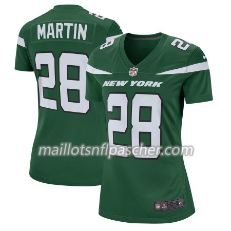 Maillot New York Jets Curtis Martin 28 Nike Vert - Femme